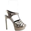 Chaussures escarpins Saint Laurent Talons en cuir gris