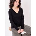 Pull La Fiancee Du Mekong Pull maille col V femme HAYA