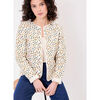 Veste La Fiancee Du Mekong Veste matelass&eacute;e r&eacute;versible gaze de coton bio BANSARA Beige