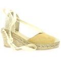 Chaussures d&eacute;contract&eacute;es femme sur Grenoble : Espadrilles Pao Espadrille cuir velours