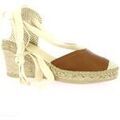 Chaussures d&eacute;contract&eacute;es femme sur Grenoble : Espadrilles Pao Espadrille cuir