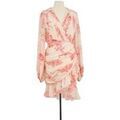 Robe courte Giambattista Valli Robe en soie rose