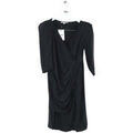 Robe Maje Robe en soie noire
