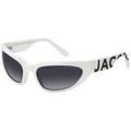Lunettes sur Grenoble : Lunettes de soleil Marc Jacobs MARC 738/S Lunettes de soleil, Blanc/Gris, 61 mm