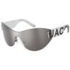 Lunettes de soleil Marc Jacobs MARC 737/S Lunettes de soleil, Argent/Argent, 99 mm Argent&eacute;