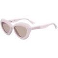 Lunettes sur Grenoble : Lunettes de soleil Moschino MOS163/S Lunettes de soleil, Rose/Rose, 55 mm