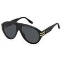 Lunettes sur Grenoble : Lunettes de soleil Marc Jacobs MARC 747/S Lunettes de soleil, Noir/Gris, 58 mm
