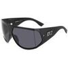 Lunettes de soleil Dsquared D2 0124/S Lunettes de soleil, Noir/Gris, 75 mm