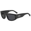 Lunettes de soleil Dsquared ICON 0016/S Lunettes de soleil, Noir/Gris, 57 mm