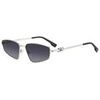Lunettes de soleil Dsquared ICON 0015/S Lunettes de soleil, Palladium/Gris, 60 mm