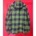Manteaux sur Grenoble : Manteau Benetton Veste manteau &agrave; carreaux Duffle coat Vert