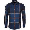 Chemises/chemisettes sur Grenoble : Chemise Barbour Chemise tartan bleue en coton