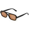 Lunettes sur Grenoble : Lunettes de soleil Retrosuperfuture 0N4 Lunettes de soleil, Noir/Orange, 58 mm