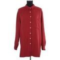 Robe courte American Vintage Robe en coton bordeaux