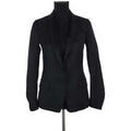 Vestes sur Grenoble : Veste Maje Blazer en laine noir