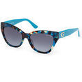 Lunettes de soleil Guess GU00204 Lunettes de soleil, Bleu/Bleu, 55 mm Grenoble