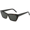 Lunettes de soleil Saint Laurent SL 276 MICA Lunettes de soleil, Havana/Gris, 53 mm