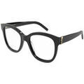 Lunettes sur Grenoble : Lunettes de soleil Saint Laurent SL M97 Cadres Optiques, Noir/Transparent, 54 mm
