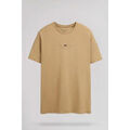 T-shirt Teddy Smith Tee Shirt JIM WORKER Beige Grenoble