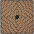 Echarpe Le Parmentier Chains Square Black