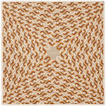 Echarpe Le Parmentier Chains Square Beige