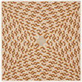 Echarpe Le Parmentier Chains Square Beige