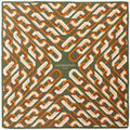 Echarpe Le Parmentier Chains Bandana Green
