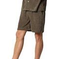 Short Deeluxe - Bermuda en &eacute;ponge - kaki Kaki