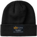 Chapeaux sur Grenoble : Chapeau Alpha Industries Crew Beanie - black
