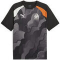Tee-shirts sur Grenoble : T-shirt Puma MAILLOT OM GRIS ORANGE