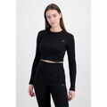 Tee-shirts sur Grenoble : T-shirt Alpha Industries X-Fit Rib LS C Women - black