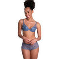 Culottes & slips Passionata Shorty WHITE NIGHTS Bleu Grenoble