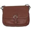 Sac Bandouliere Hexagona Sac port&eacute; travers en cuir ref_xga42105-co Marron