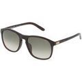 Lunettes sur Grenoble : Lunettes de soleil Lozza SL1845L COOPER Lunettes de soleil, Maron/Vert, 55 mm