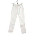 Jeans S&eacute;zane Jean slim en coton Blanc Grenoble