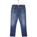 Jeans 7 for all Mankind Jean droit en coton bleu Grenoble