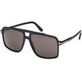 Lunettes de soleil Tom Ford FT1177 KEMP Lunettes de soleil, Noir/Fum&eacute;e, 59 mm Noir Grenoble