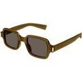 Lunettes sur Grenoble : Lunettes de soleil Saint Laurent SL 720 Lunettes de soleil, Maron/Marron, 48 mm