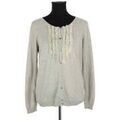 Gilet Bellerose Cardigan en coton gris Grenoble