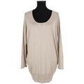 Pull Belair Pull en soie beige