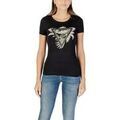 Tee-shirts sur Grenoble : T-shirt Guess CN SS TRIANGLE PALM PRINT W5YI13 J1314