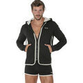 Veste Code 22 Veste de sport zipp&eacute;e &agrave; capuche Focus Code22 Noir