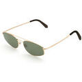 Lunettes sur Grenoble : Lunettes de soleil Retrosuperfuture 4UQ Lunettes de soleil, Or/Vert, 59 mm Dor&eacute;