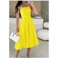 Robes sur Grenoble : Robe Kebello Robe F, Jaune