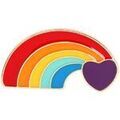Broches Clj Charles Le Jeune Pin's Gay pride, arc en ciel Multicolore Grenoble