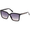 Lunettes de soleil Guess GU00099 Lunettes de soleil, Noir/Fum&eacute;e, 55 mm Noir