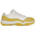 Sports collectifs sur Grenoble : Chaussures Nike Air Jordan 11 Retro Low Yellow Snakeskin