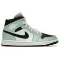 Baskets Nike Air Jordan 1 Mid Aqua Blue Tint