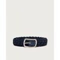 Ceinture Orciani U08169 - INTRECCIATA HUNTING DOUBLE-BLU Grenoble