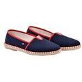Espadrilles Ozabi Espadrilles en Toile semelle antid&eacute;rapante 2044B2 MARINE Multicolore Grenoble